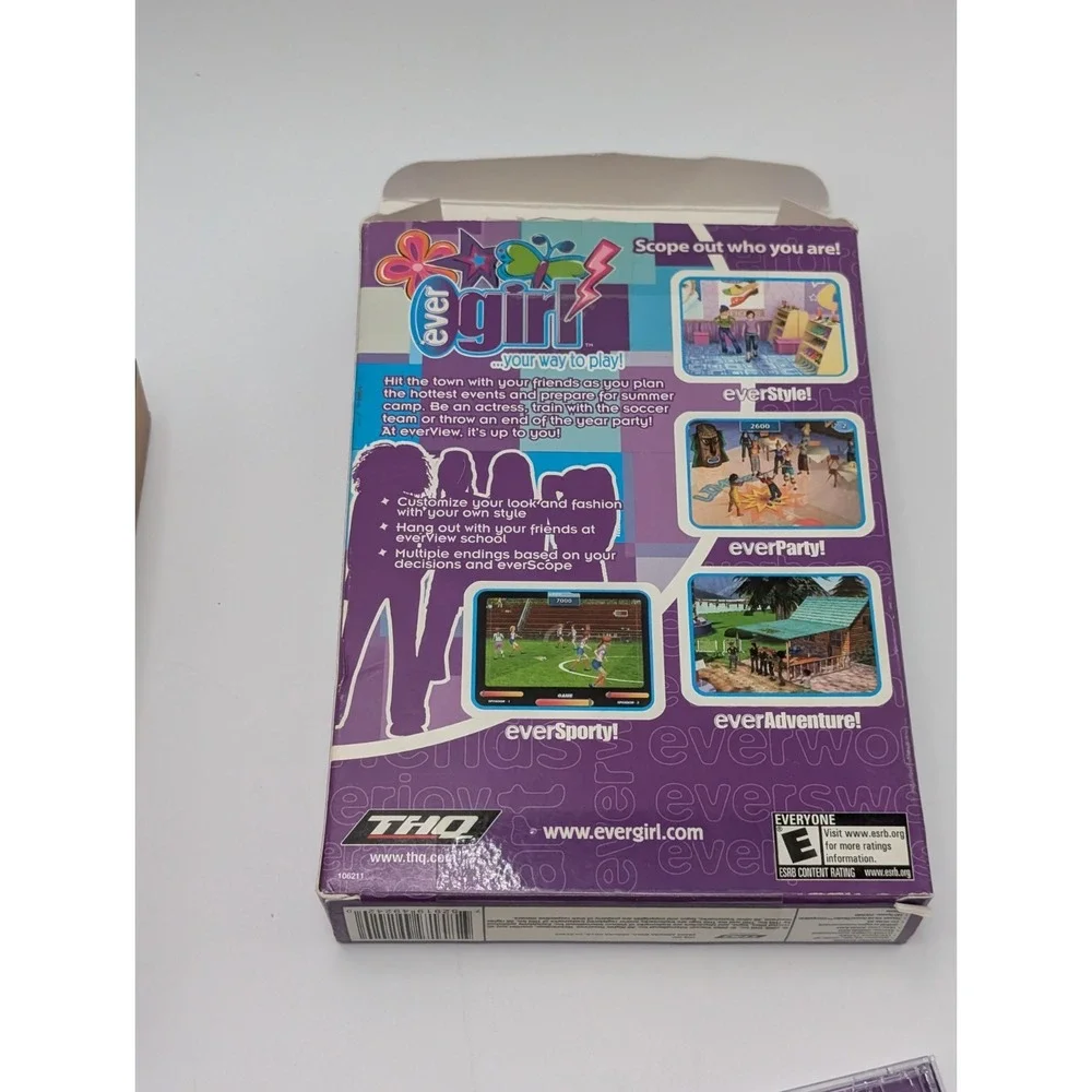 EverGirl (PC CD-ROM Video Game) – THQ – Small Box Version